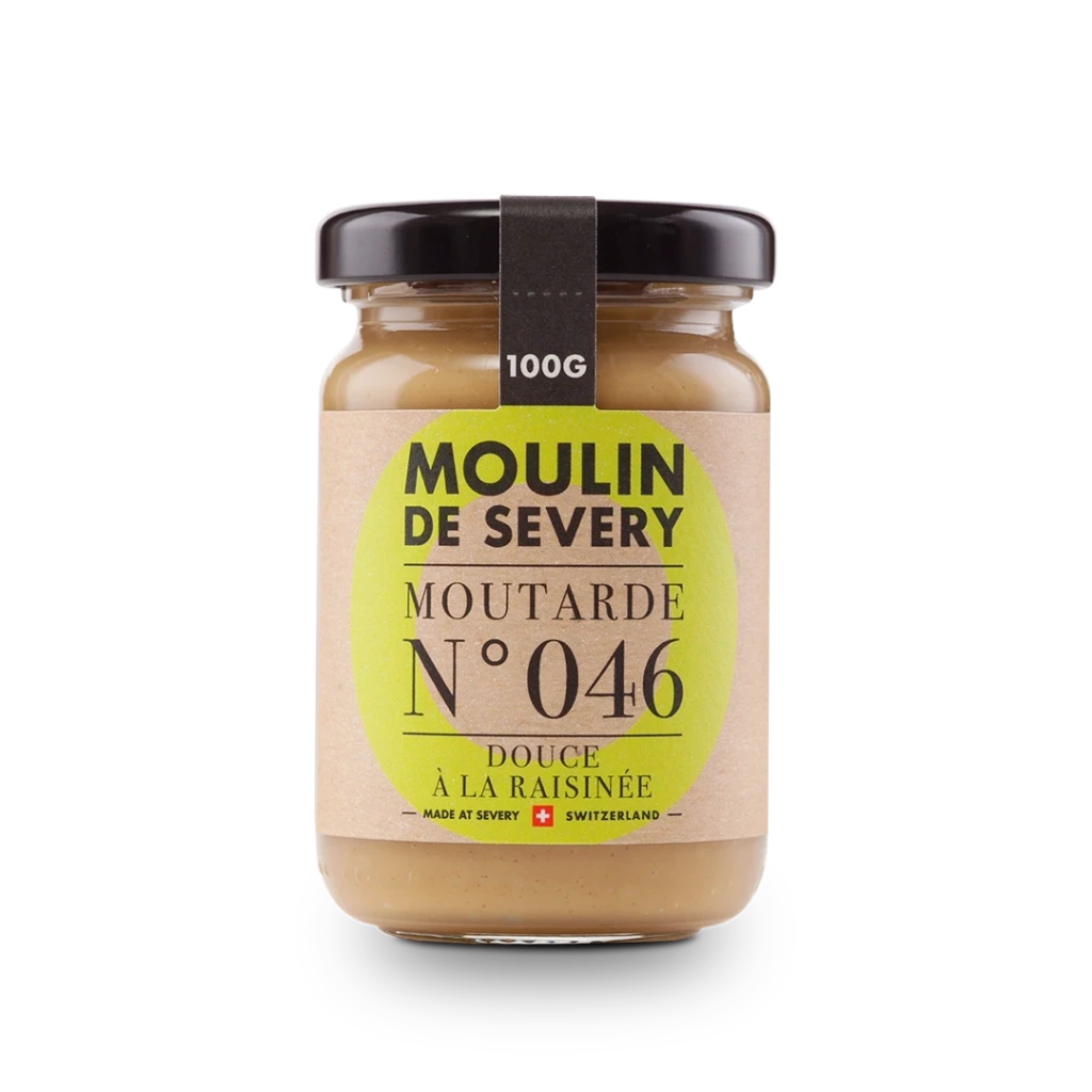 Moutarde douce à la raisinée (pot)