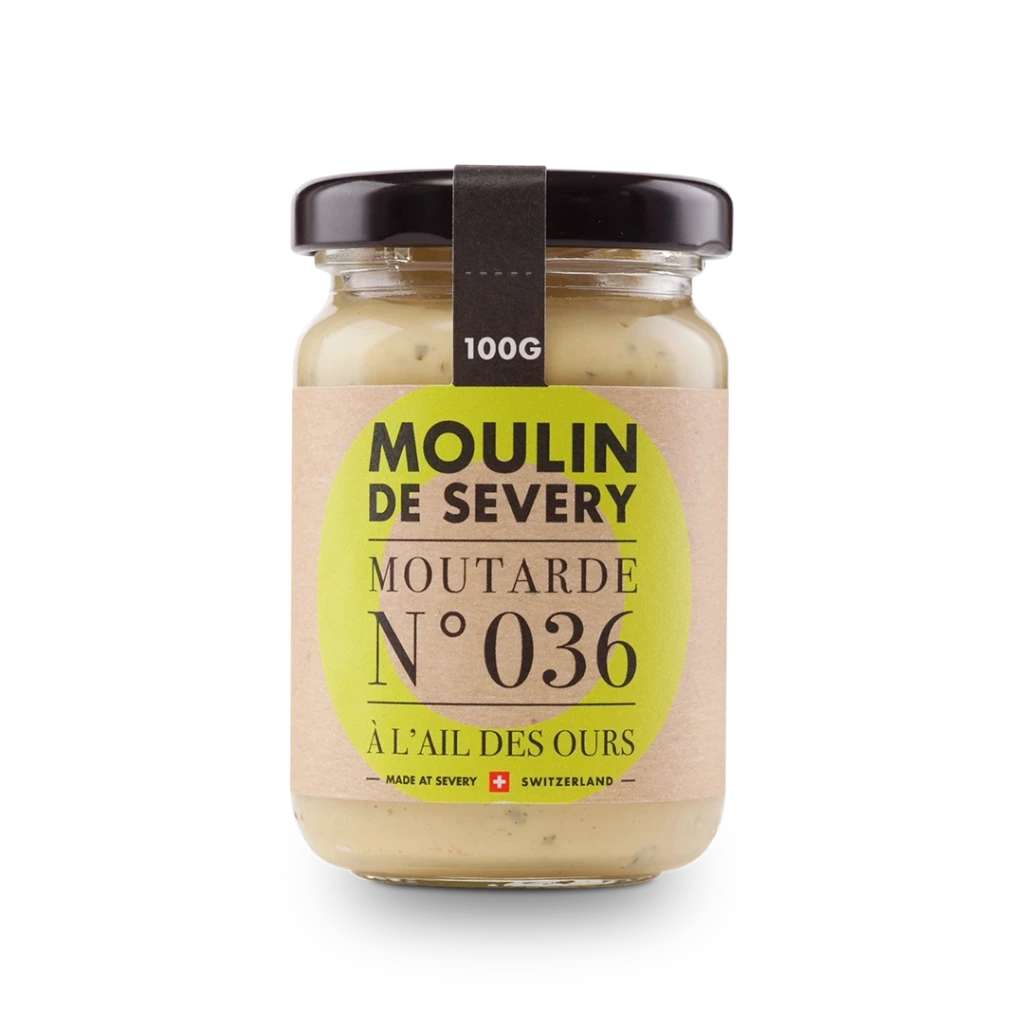 Moutarde à l'ail des ours (pot)